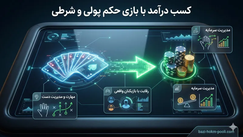 کسب درآمد با بازی حکم پولی و شرطی